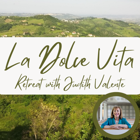 La Dolce Vita - Retreat with Judith Valente